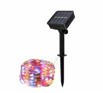 Светильник ФАZА светодиод. солнечн. нить 11.9м 100LED мультицвет SLR-G03-100М